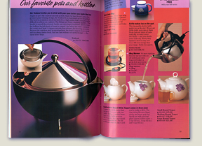 Stash Tea 1991 product catalog;
photography: Eric Griswold, Portland